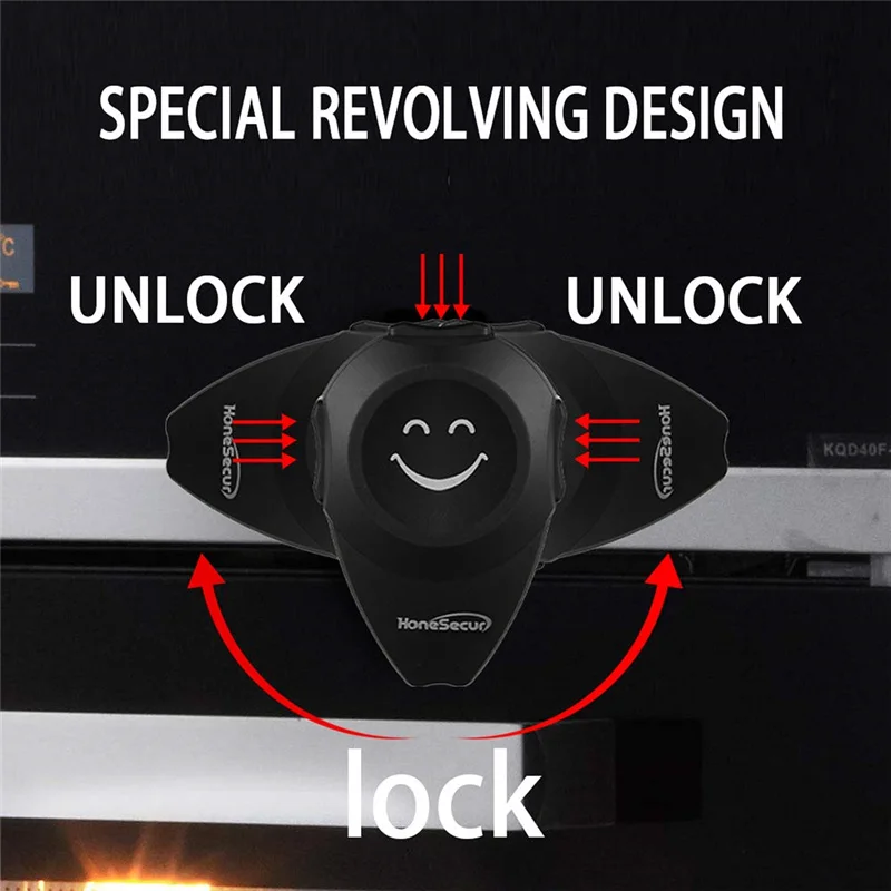 Honesecur Baby Safety Oven Door Lock for Kitchen Child Safety Locks Children Protection Kids Safety Care Drawer Cabinet Lock