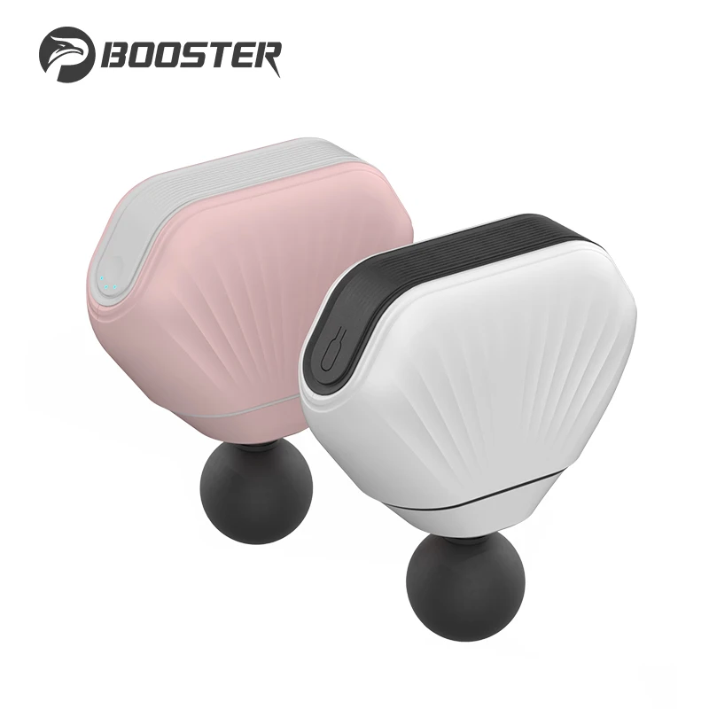Booster Mini Scallop Massage Gun Muscle Pain Relief Vibrator Machine Fitness Shaping | Красота и здоровье