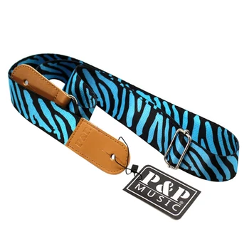 

9 Colors Electric Guitar Strap Low Band for Acoustic Guitar Bass Ukulele Strap Belt with Leather Electric Guitar