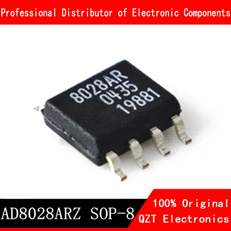 10pcs/lot AD8028ARZ SOP8 AD8028 SOP-8 AD8028AR SOP Operational Amplifier new original In Stock 5pcs lt6014is8 trpbf 6014i sop8 operational amplifier ic