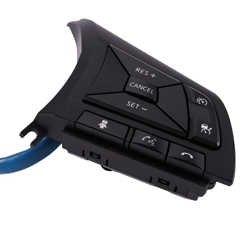 Кнопочный переключатель на руль автомобиля круиз контроль черный для Nissan Qashqai