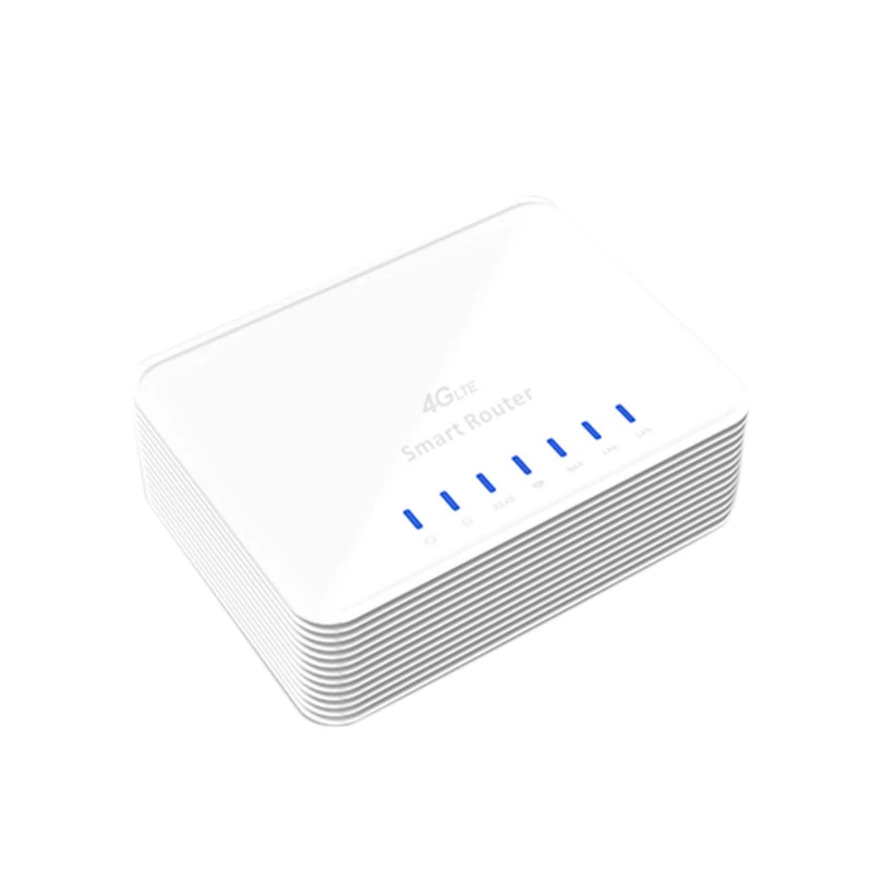  HOT-Household 4G Router Lte Wireless Router Mobile Wifi Hotspot Modem Sim Card Slot LAN Port Suppor