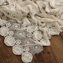 Джейн Z Ann волшебный полый белый кружевной хлопчатобумажный фон ткань одеяло новорожденный реквизит корзина наполнитель 2 размера