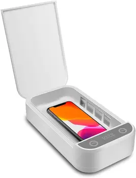 

UV Cell Phone Sanitizer Portable Smart Phone Sterilizer Aromatherapy Function Disinfector UV Light Phone Cleaner Box Cleaning