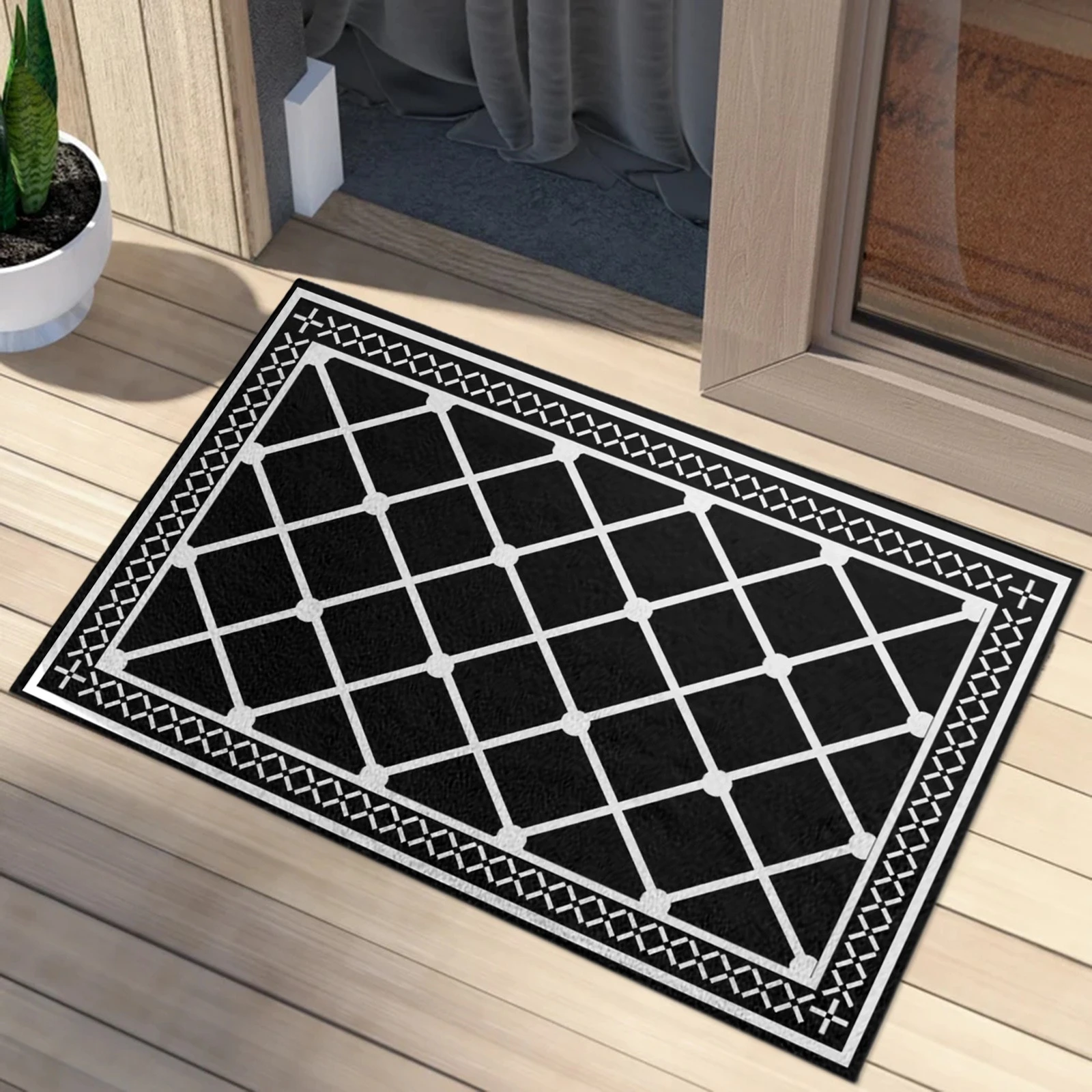 Door Mat Indoor Outdoor Non Slip Low Profile Design Floor Mat Crystal Velvet Carpet Durable Trap Dirt Welcome Mat Entry Mats|Mat| - AliExpress Door Mat Indoor Outdoor Non Slip Low Profile Design Floor Mat Crystal Velvet Carpet Durable Trap Dirt Welcome Mat Entry Mats|Mat| - AliExpress