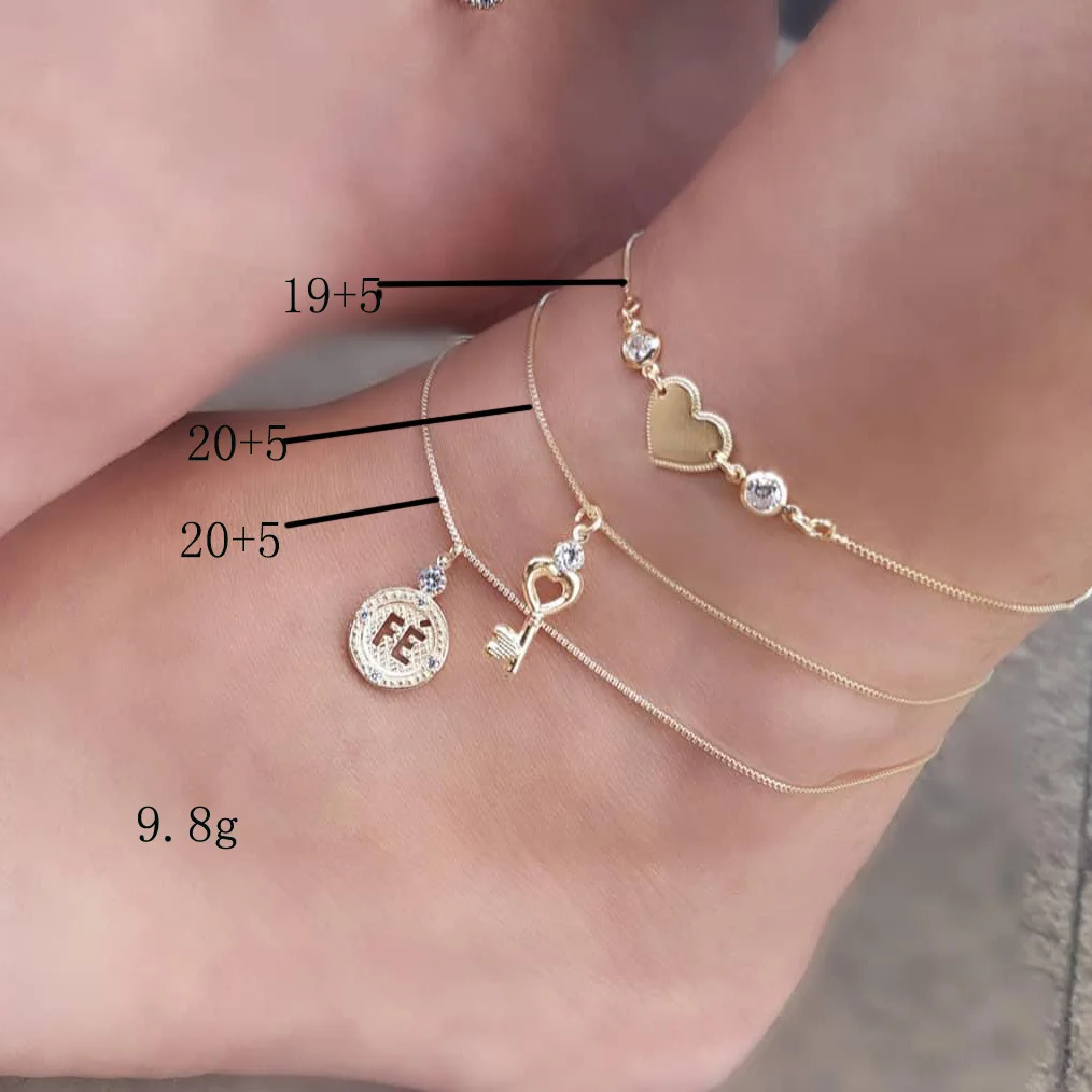 Details about / sterling silver anklet solid silver ankle chain tree of life charm ladies 925