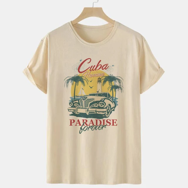 Cuba Havana Tropical Vintage T Shirt 
