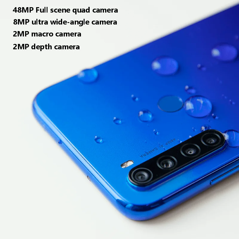 Xiaomi Redmi Note 8T NFC / Redmi Note Глобальная версия 4G 64G Смартфон 18W FastCharge 48MP QuadCamera Snapdragon665 4000mAh