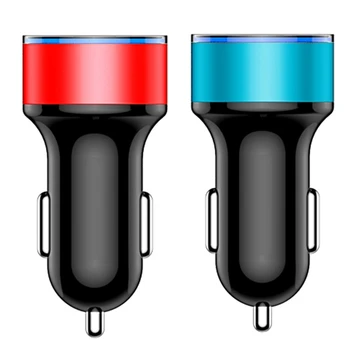 

2 Pcs Car Charger 5V 3.1A with LED Display Universal Dual Usb Phone Car-Charger for Xiaomi Samsung S8 IPhone X 8 Plus Tablet Etc