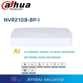 

Dahua Original AI NVR NVR2108-8P-I 8POE 8CH H.265 video recorder 12MP Resolution 4K P2P multi-language New 4.0 user interface