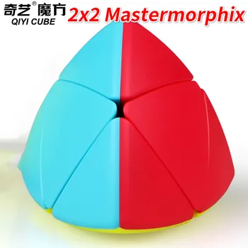 

Qiyi mastermorphix 3x3 or mastermorphix 2x2 Cube Stickerless Rice Dumpling Magic Cube Speed Cube Toys For Children Kids