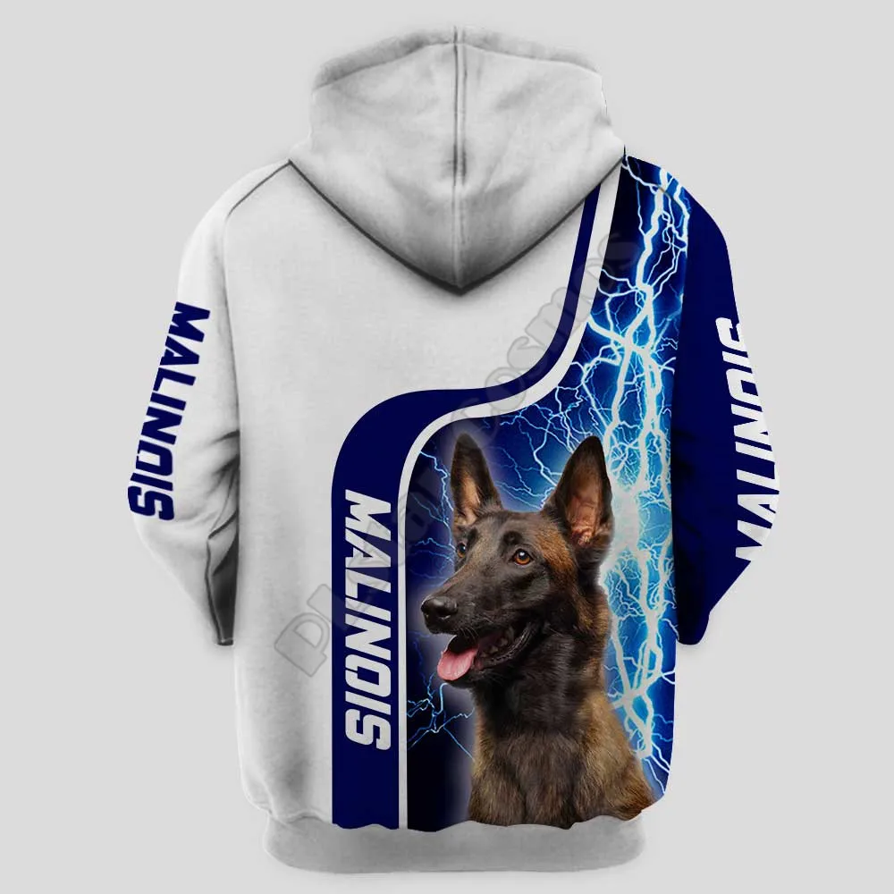 Malinois 3D Printed Hoodies Funny Pullover Men For Women Funny Sweatshirts Animal Sweater Drop Shipping 06