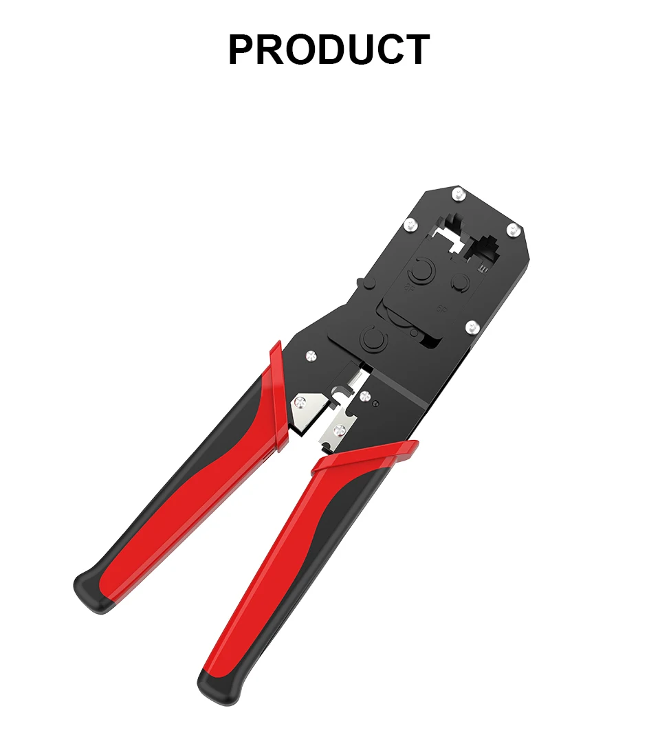 network wire tracer OMAY RJ45 Crimping Tool Ethernet Network LAN Cable Crimper Cutter Stripper Plier Modular 8P RJ45 and 6P RJ12 RJ11 imbaprice network cable tester