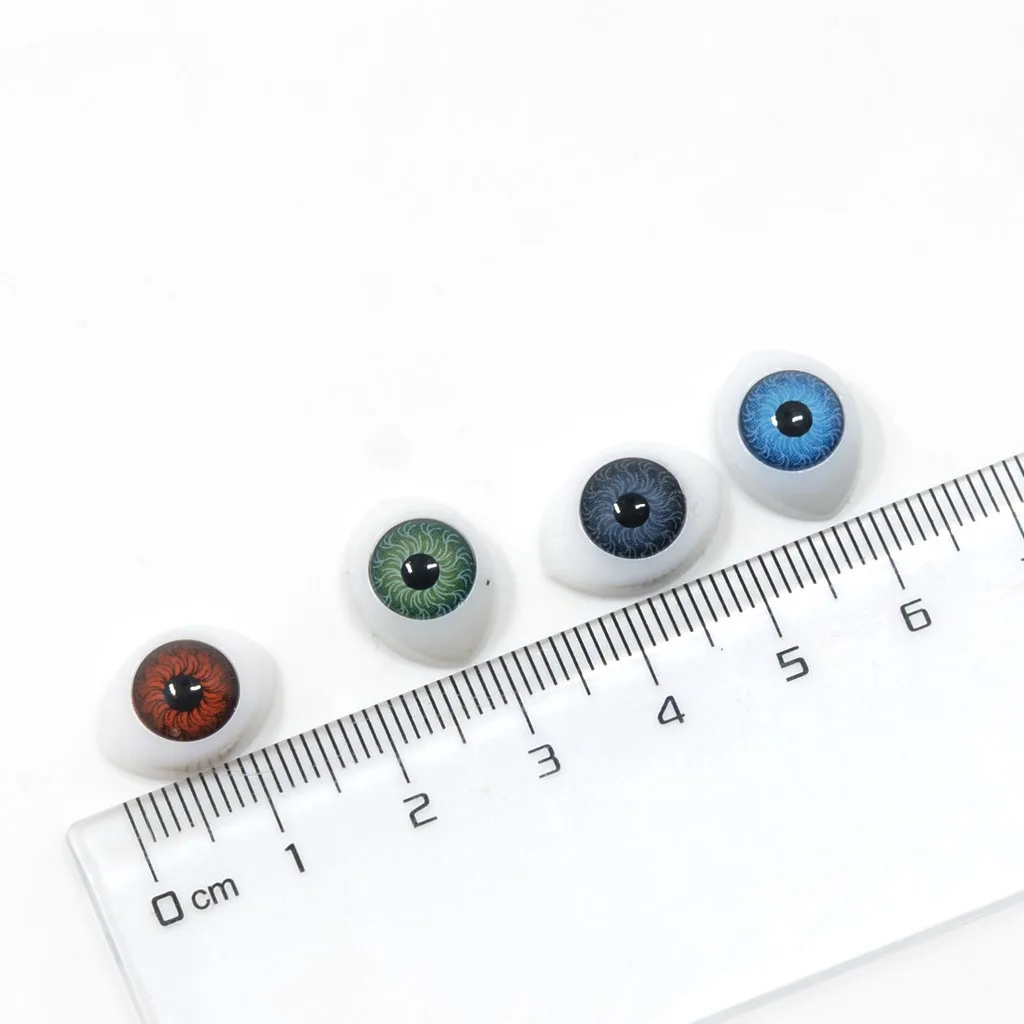 60pcs Modelling Toys Eyes Assorted Gothic Eyes Embellishments for Dolls Making Supplies DIY Crafts Supplies Toys Wiggle Eyes