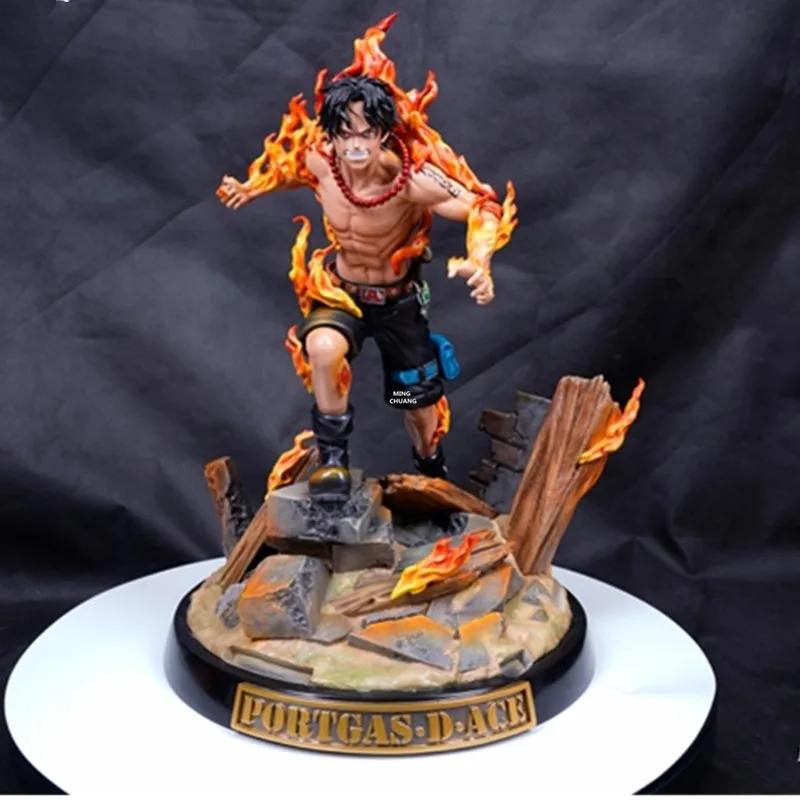 2" Цельная статуя Whitebeard Пираты бюст Portgas D. Ace полноразмерный портрет кулаки огня VR GK фигурка игрушка 69 см V763