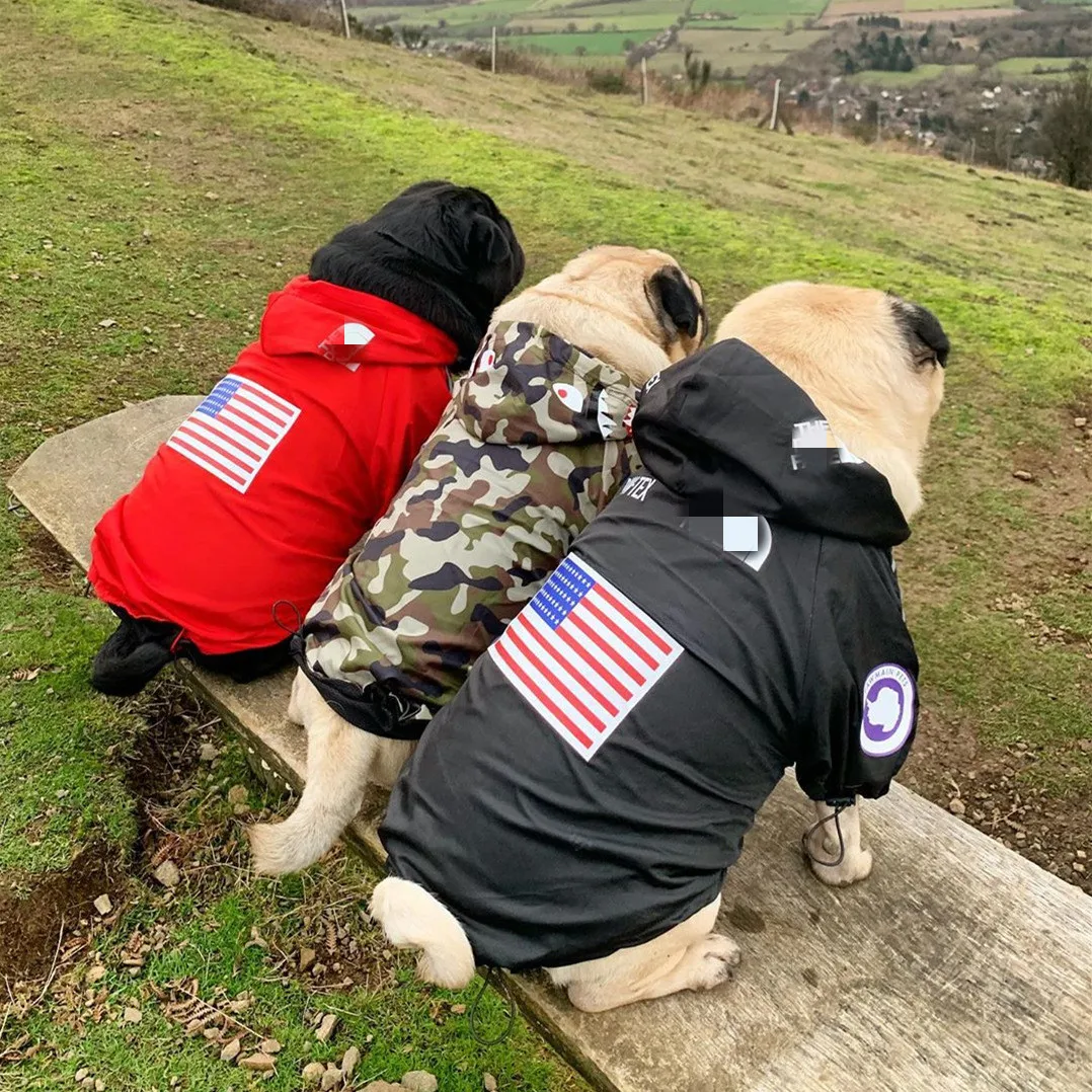 S-5XL Pet Dogs Clothes Raincoat for 