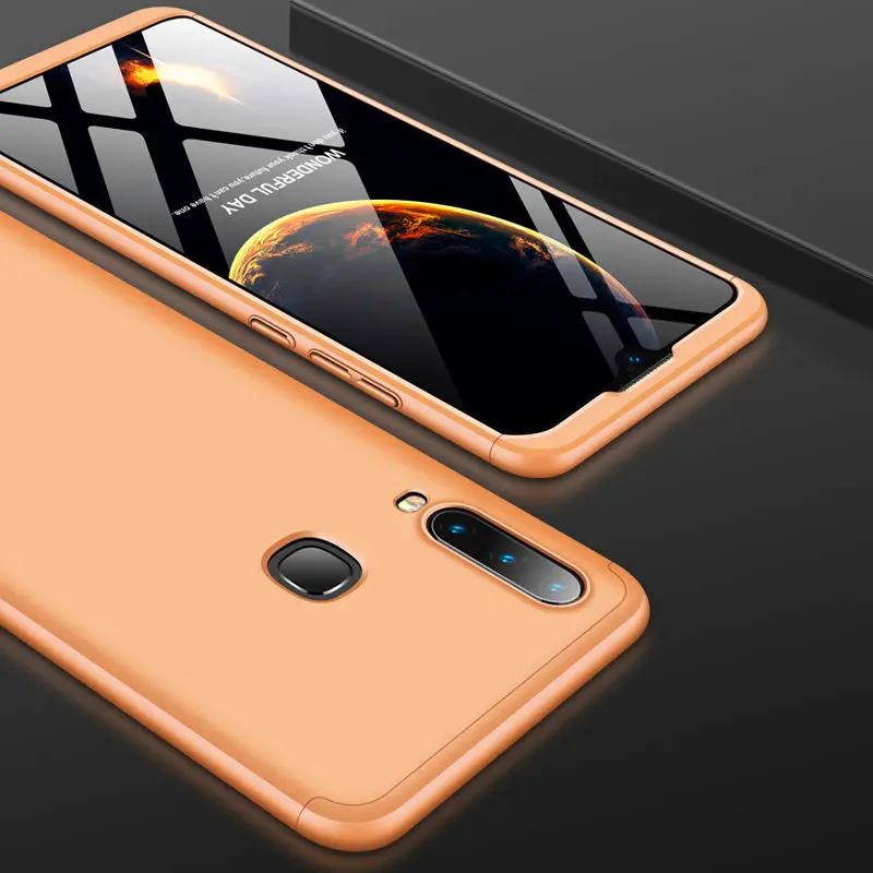 Vivo Y17 Y15 Y12 U10 U3X чехол 360 Защита всего тела чехол жесткий чехол для телефона для Vivo y17 матовый защитный чехол со стеклянной пленкой