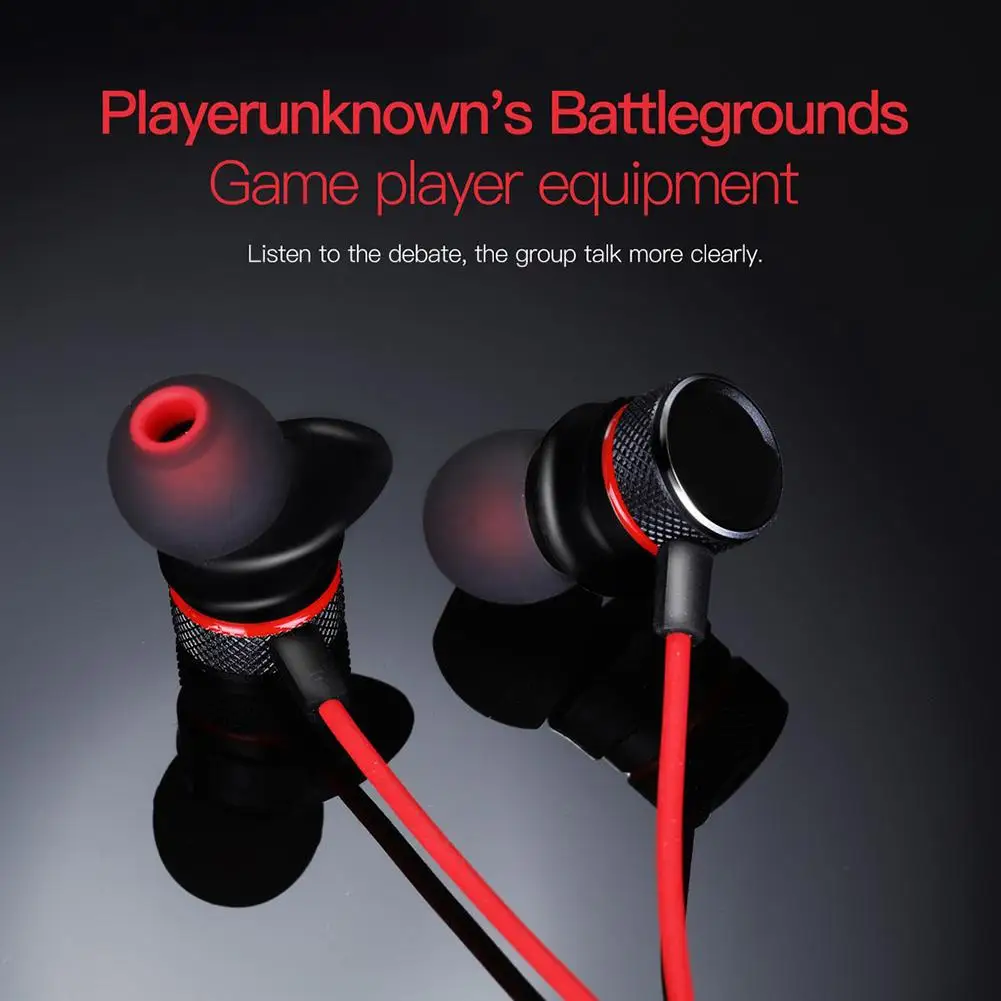 Gaming Headset G15 In Ear Noise Cancelling Gaming Earphone Is Suitable For Gamers Of Computer Games Pubg Ps4