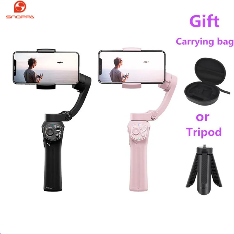 Ручной складной стабилизатор Snoppa Atom 3 Axls карманный для iPhone GoPro с
