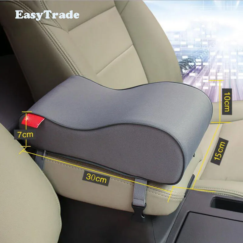 Memory Foam Booster Pad Car Interior Central Armrest Box Pad For Volkswagen Vw Tiguan MK2 Accessories