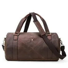 Дорожная сумка В Стиле Ретро mad horse из воловьей кожи мужская многофункциональная кожа