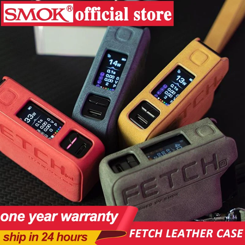 

Original SMOK Fetch Mini Leather Case Cover Vaporizer E Cigarette Accessory For SMOK Fetch Mini Pod Vape Kit