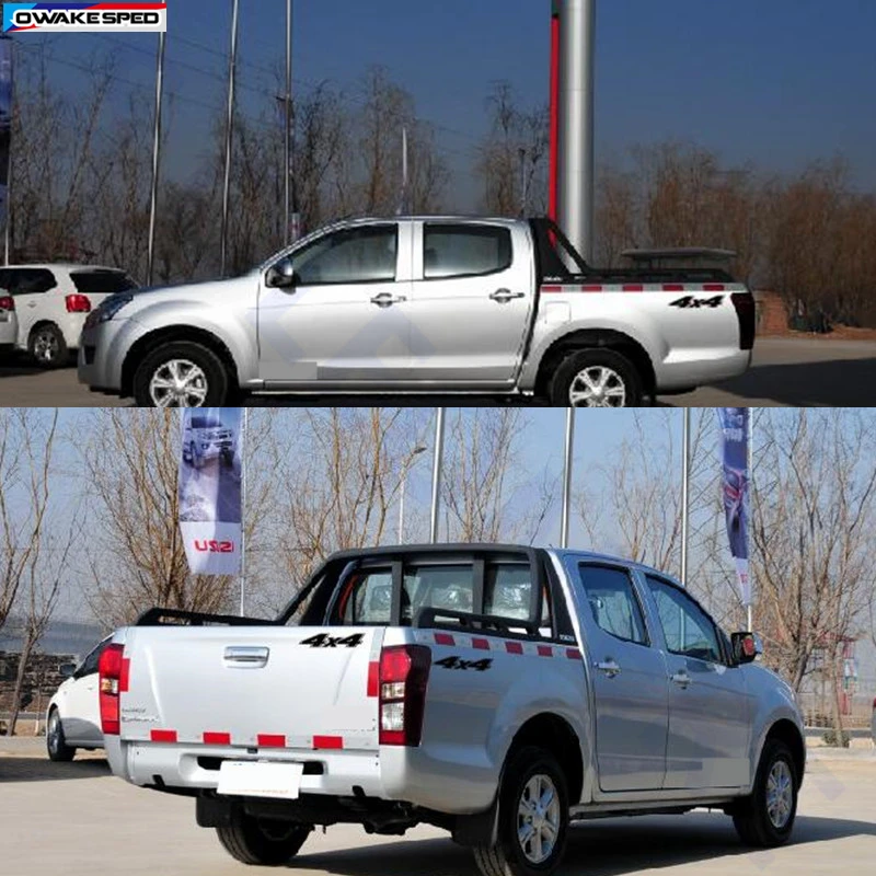 2 шт. 4X4 графическая Виниловая наклейка для автомобиля с декором в виде хвоста