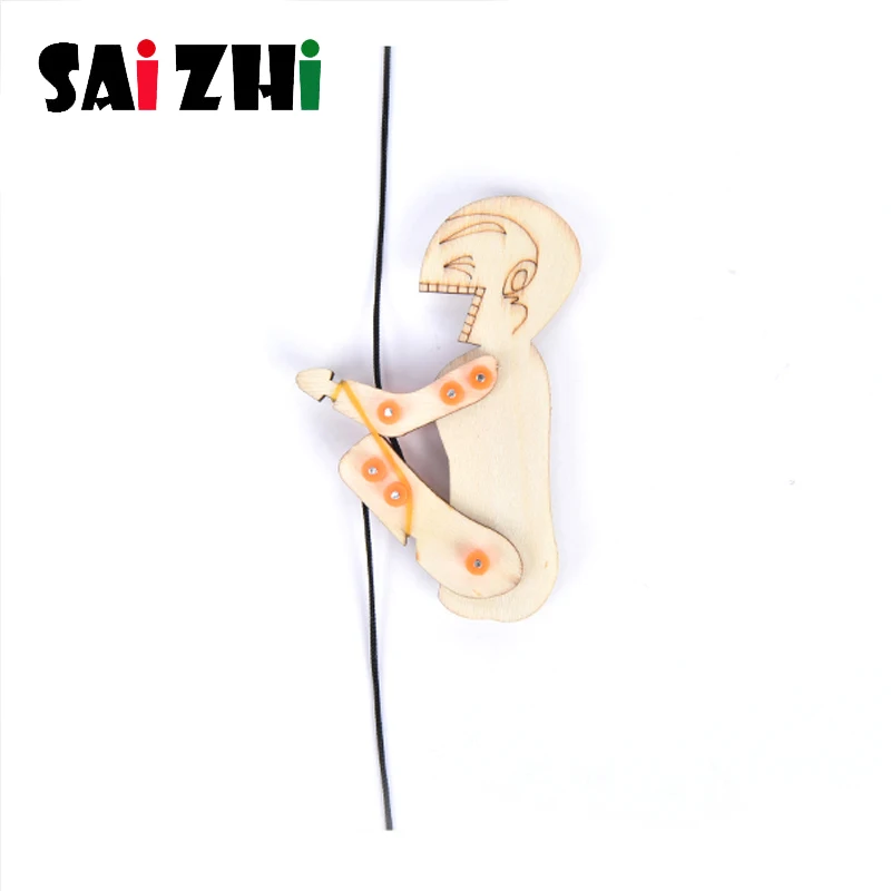 Робот-Обезьяна Saizhi сделай сам для скалолазания детские игрушки изучения науки
