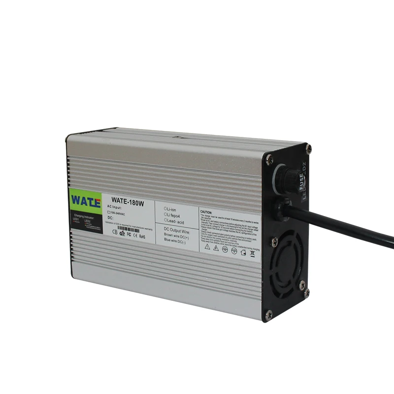 Carregador de Bateria de Íon de Lítio 46.2v 2a Carregador de Bateria de Íon de Lítio 11s 40.7v - Image 3