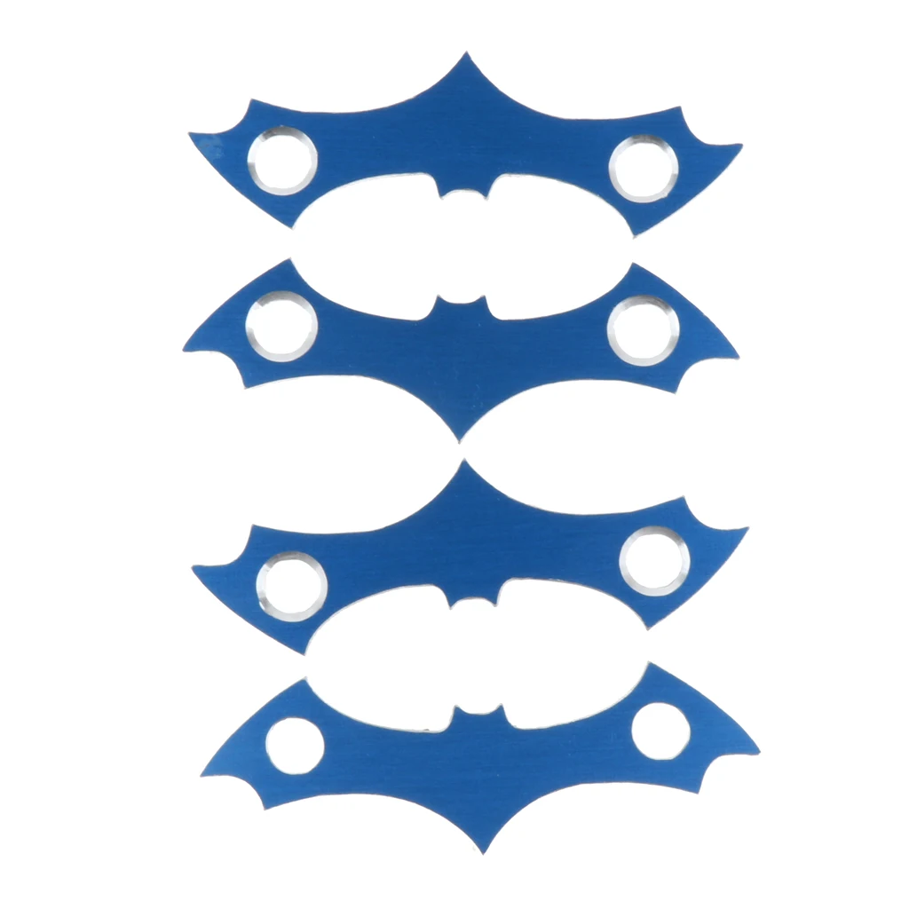 4pcs Aluminum Alloy Skateboard Deck Protective Gasket Longboard Anti-sinking Prevent Sag Hardware 4pcs Aluminum Alloy Skateboard Deck Protective Gasket Longboard Anti-sinking Prevent Sag Hardware