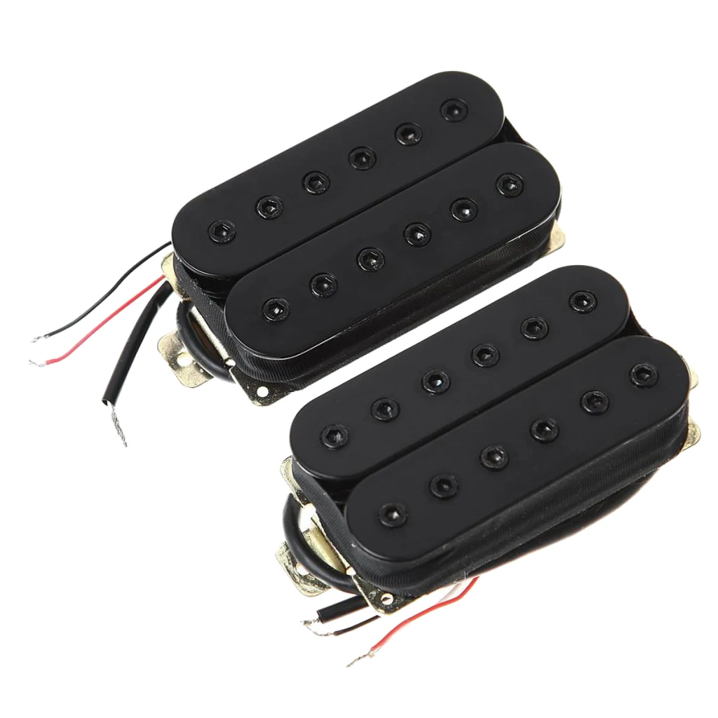 Звукосниматель для гитары Humbucker для электрогитары, черный(упаковка из 2