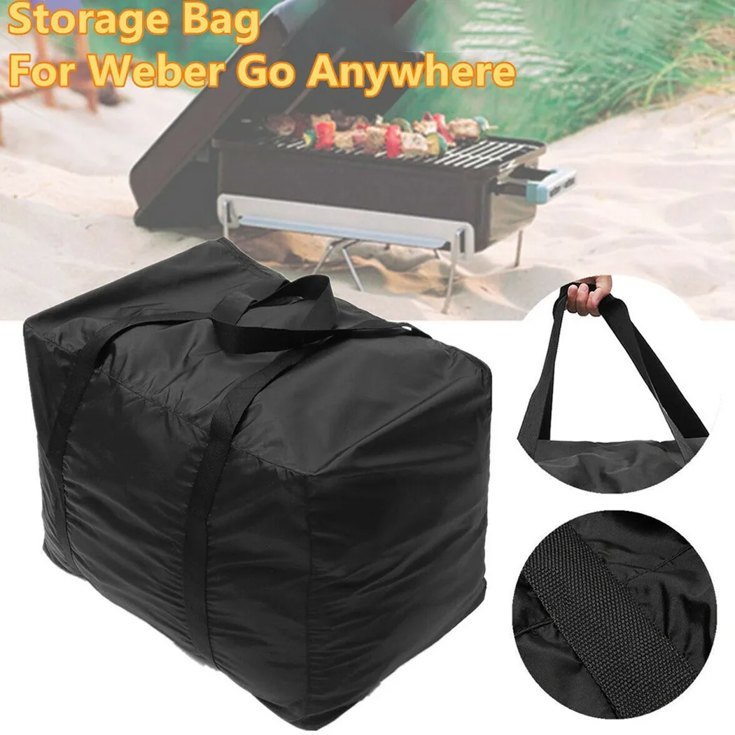 Waterproof BBQ Premium Storage Carry Bag For Weber Go Anywhere Portable Charcoal Grill Picnic Camping Barbecue Carry Bag