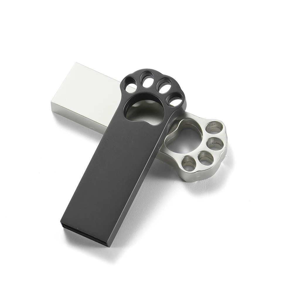 JASTER USB FLASH DRIVE Bear Claw Metal, USB 128GB 64GB 32GB 16GB 8GB 4GB 128MB - Image 2