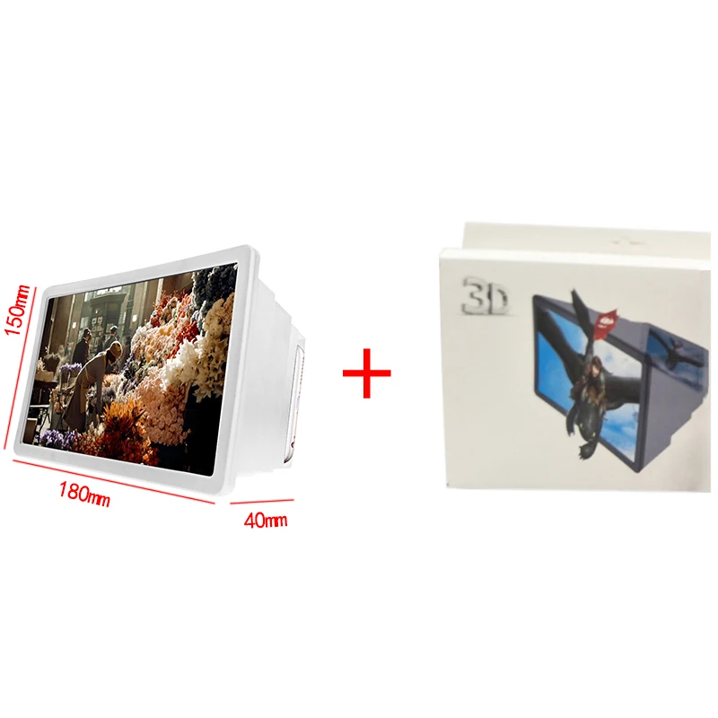 option 3 Универсальный складной портативный 3D видео увеличить смартфон экран Лупа усилитель для huawei Iphone samsung - Цвет: option 3