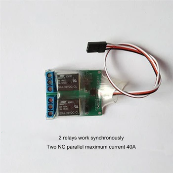 

RC Aircraft Drone Dual Relay Switch K2 PWM Switch Model Remote Control Relay Light Controller Module
