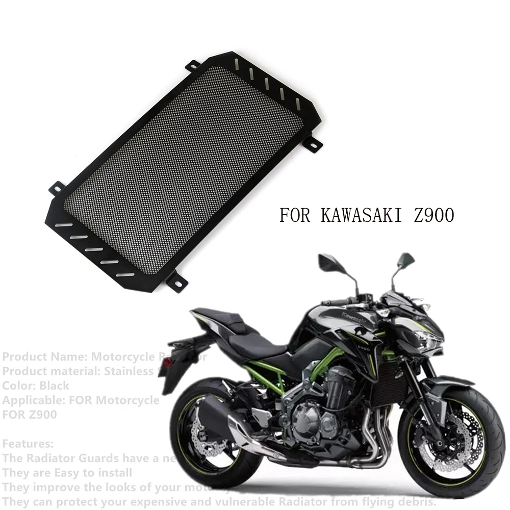 Аксессуары для мотоциклов Kawasaki Z900 Z 900 2017 2018 решетка радиатора защитная крышка из