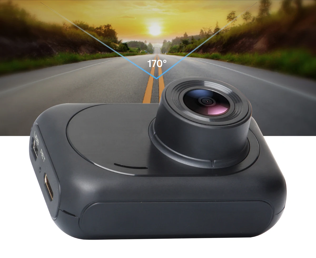 RUCCESS Автомобильный видеорегистратор Full HD 1080P Dash Cam мини-автомобиль Камера Регистраторы NOVATEK DVR 170 ° Широкий формат 24 часа в сутки для парковочной системы Ночное видение