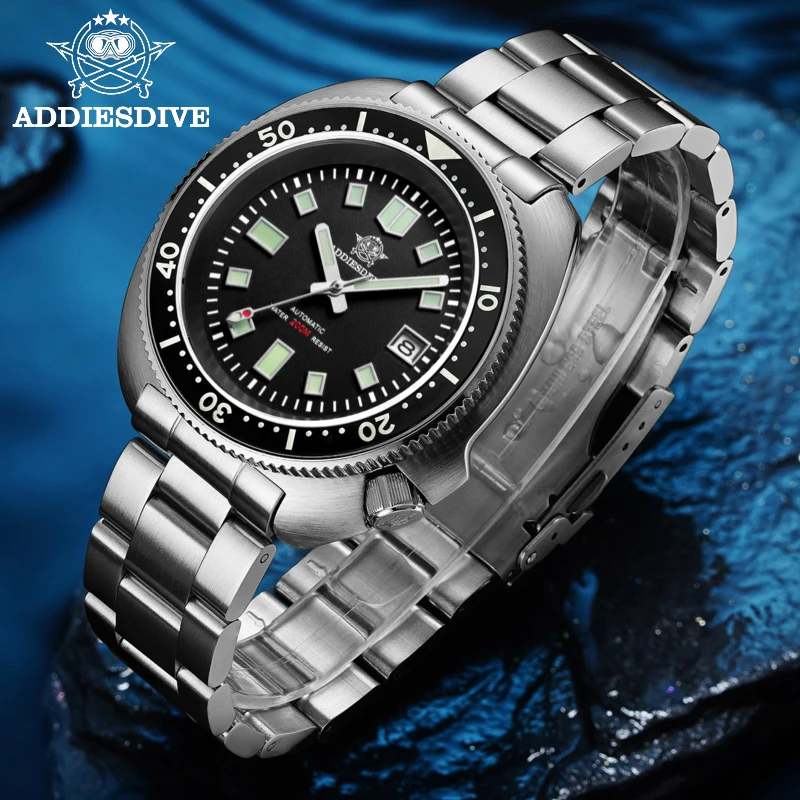 

2021, мужские часы Addiesdive, лучший бренд класса "люкс", Sapphire NH35, автоматические механические наручные часы, мужские спортивные часы для дайвинга 200 м, мужские часы