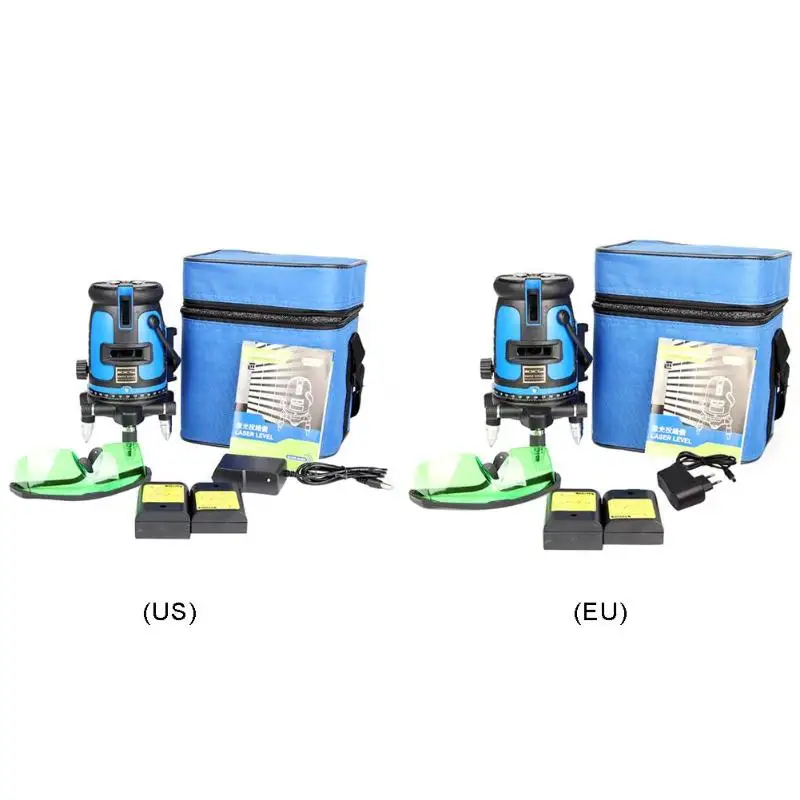 

2 Lines Self-leveling Green Beam Cross Vertical Laser Level Laser Instruments With Steady Voltage and Current on Motherboard