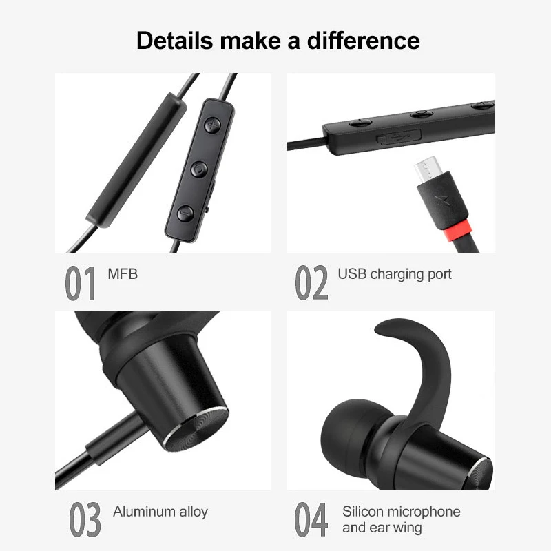 P20 Sport Headset | AstroSoar Neckband Wireless Earbuds Magnetic Sports Headphones | astrosoar.com