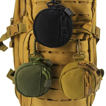 

Men Nylon Tactical Hunting Pack Small Wallet Storage Pouch Waterproof Waist Bag Camping Travel Tool
