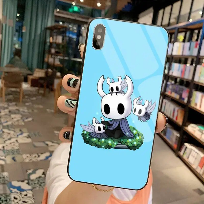 burga phone case HUAGETOP Rỗng Hiệp Sĩ Ốp Lưng Điện Thoại Kính Cường Lực Cho iPhone 11 Pro XR XS MAX 8X7 6S 6 plus SE 2020 Ốp Lưng gucci phone case