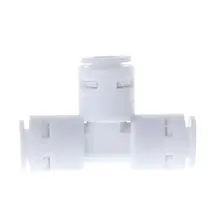 Т-образный очиститель воды быстрый разъем два точки тройник интерфейс трубки фитинги L29K