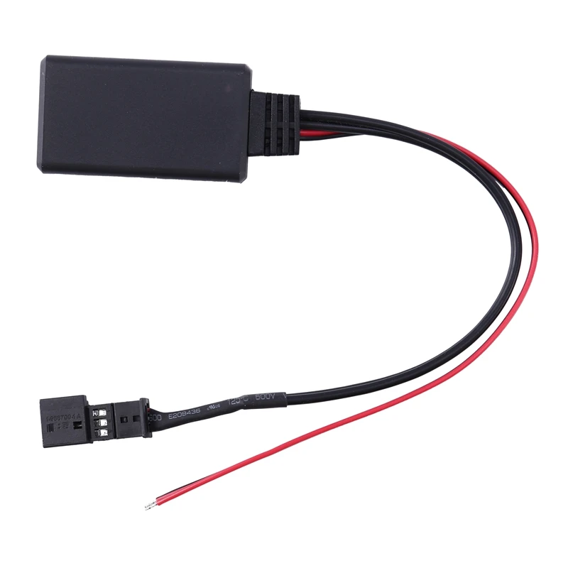 Bluetooth Audio Receiver MP3 Bluetooth Receiver Wireless Car Adapter Car Bluetooth Module Aux-In Audio for Bmw E39 E46 E38 E53 16:9 Navigation Aux-In Bluetooth Wire Adapter