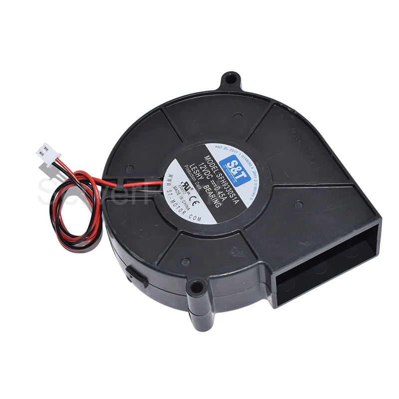 Для S & T Cooler SFH9330S1A DC12V 0.45A 2-контактный охлаждающий вентилятор | Компьютеры и офис