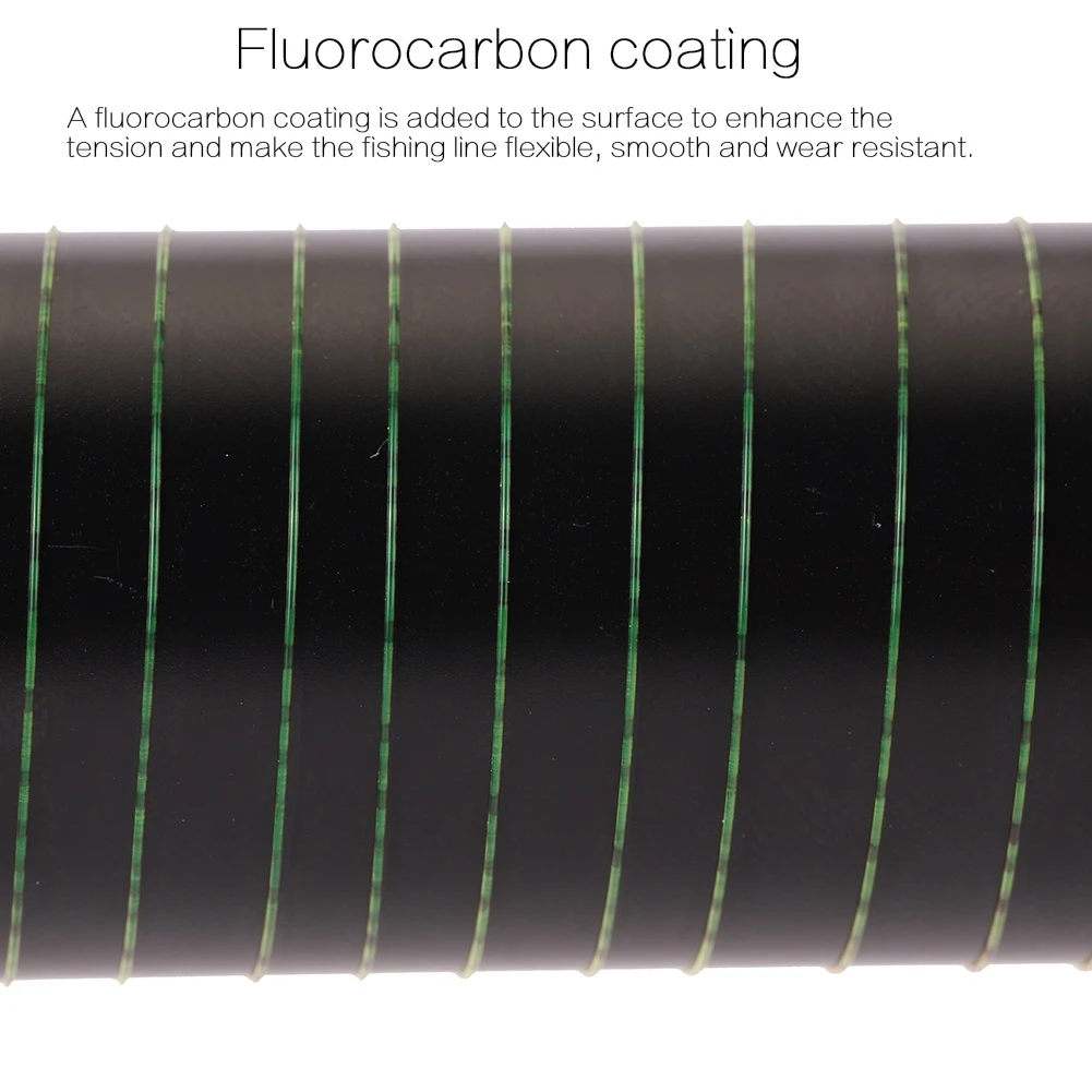 New 300m Flourocarbon Coated Spotted Invisible Fishing Line Nylon Fishing Wire Super Strong Wear-resistant Fishing Accessories