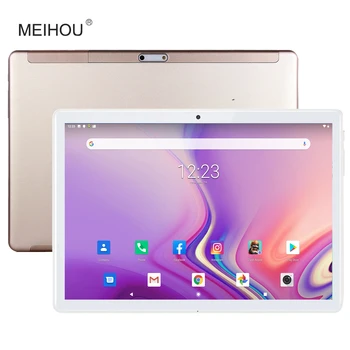 

New Design10 inch Tablet Android 9.0 Ultra Slim 2 GB RAM 32GB ROM Quad Core 2.5D Tempered Glass 5.0M Dual Camera Tablet 10.1