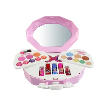 

26 Pcs Cosmetic Kit for Disney Snow White Series Makeup Toy Ornaments Safe and No Toxic for Girl Practicing Make up