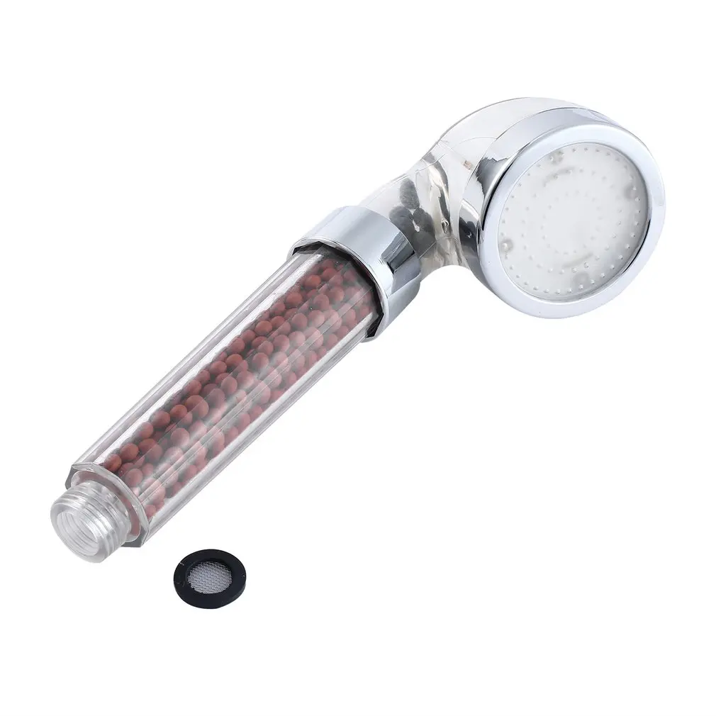 

Anion LED Shower Head Colorful Handheld Temperature Sensor Rain Sprinkler