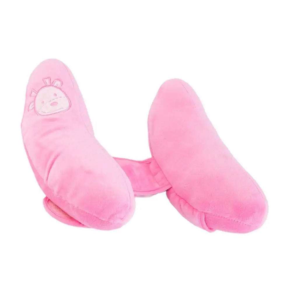 Pink Мягкая детская игрушка, подголовник для малышей, подушка для защиты головы ребенка, детская Автомобильная подушка под шею, аксессуары для коляски - Цвет: Pink